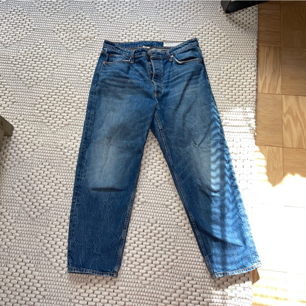 Rag & bone low rise slim boyfriend jeans